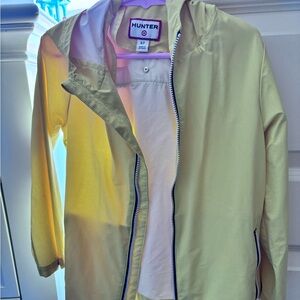 Hunter Lemon Yellow Hooded Jacket
